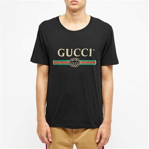 gucci t shirt real or fake|vintage gucci logo t shirt.